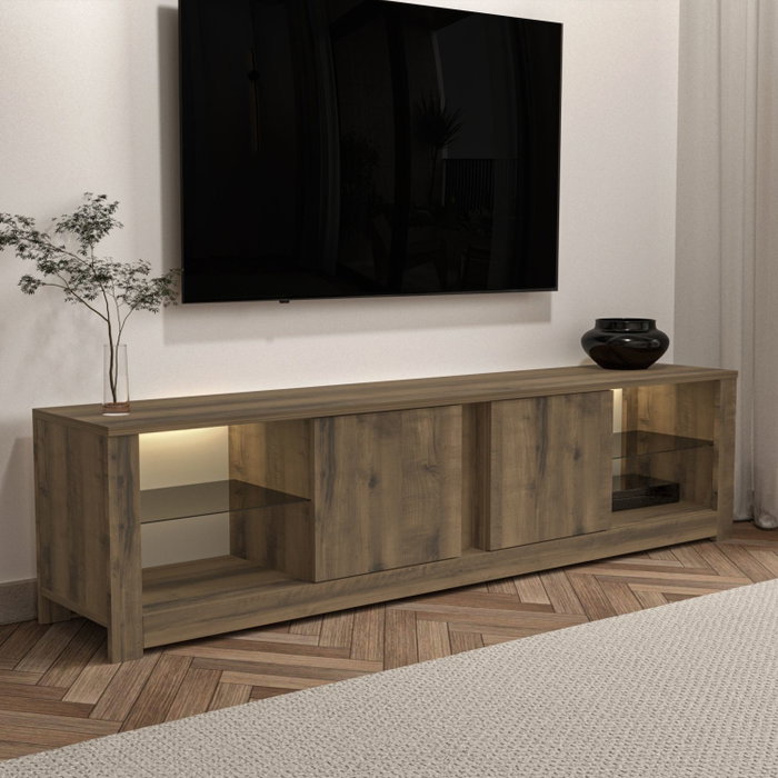 Hanah Home Soporte de TV Aydos - Oak